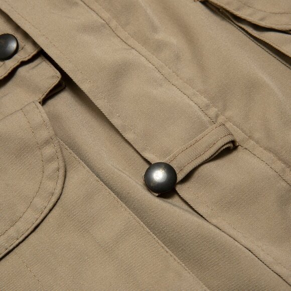 GLOBETROTTER (England) 70s Vintage Twill Weave Safari Jacket : L - Picture 5 of 7